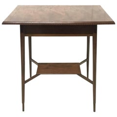 Morris and Co. Designed by George Jack, a Superior Quality Walnut Side Table