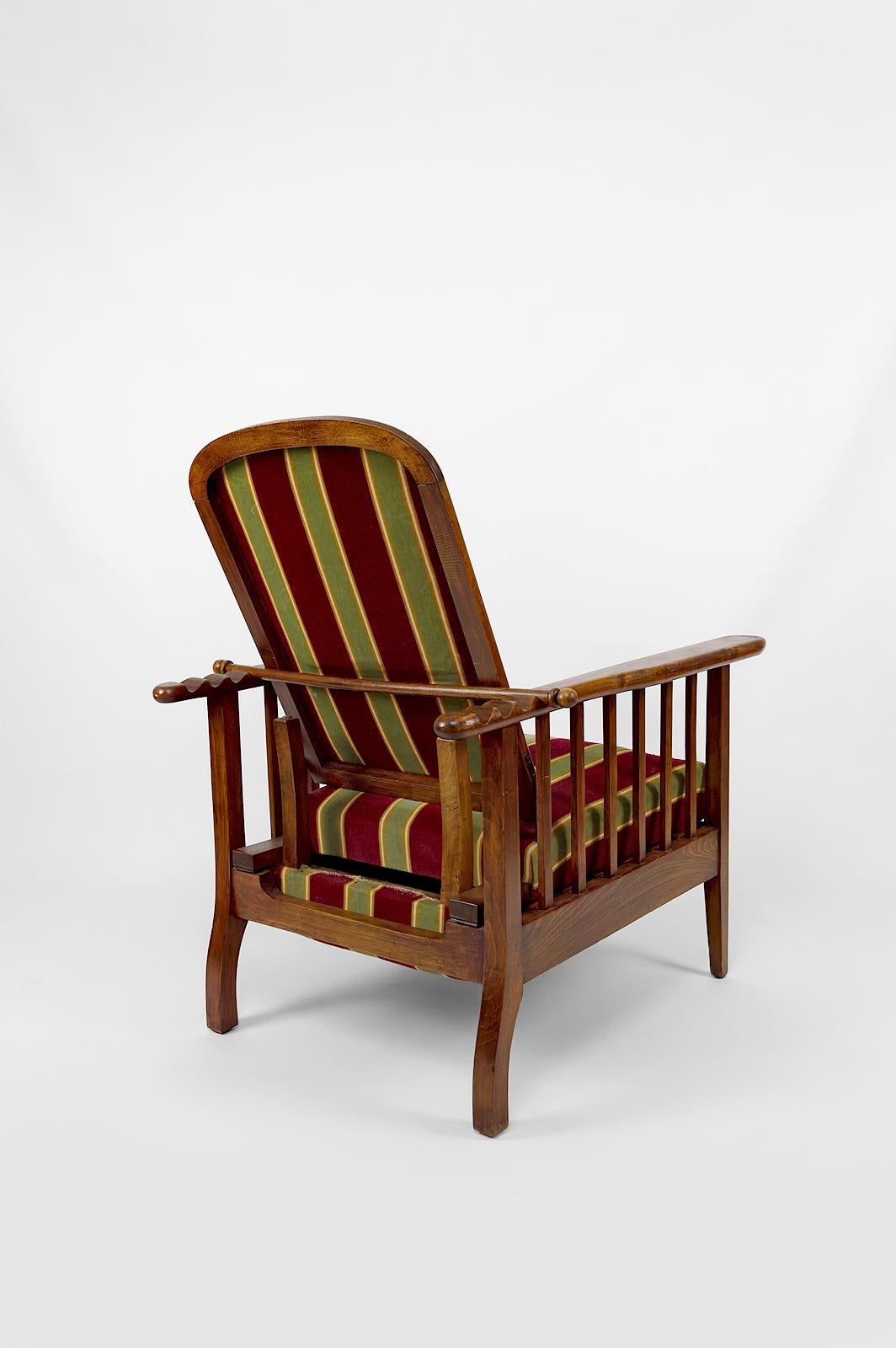 Morris armchair / lounge chair, Arts & Crafts, United Kingdom, circa 1900 For Sale 4