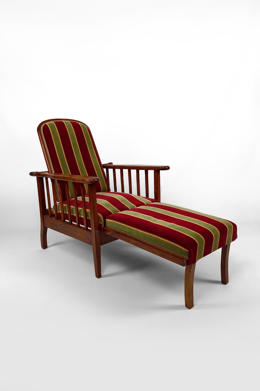Arts and Crafts Morris armchair / lounge chair, Arts & Crafts, United Kingdom, circa 1900 For Sale