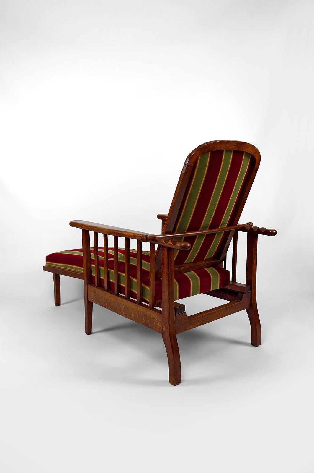 Early 20th Century Morris armchair / lounge chair, Arts & Crafts, United Kingdom, circa 1900 For Sale