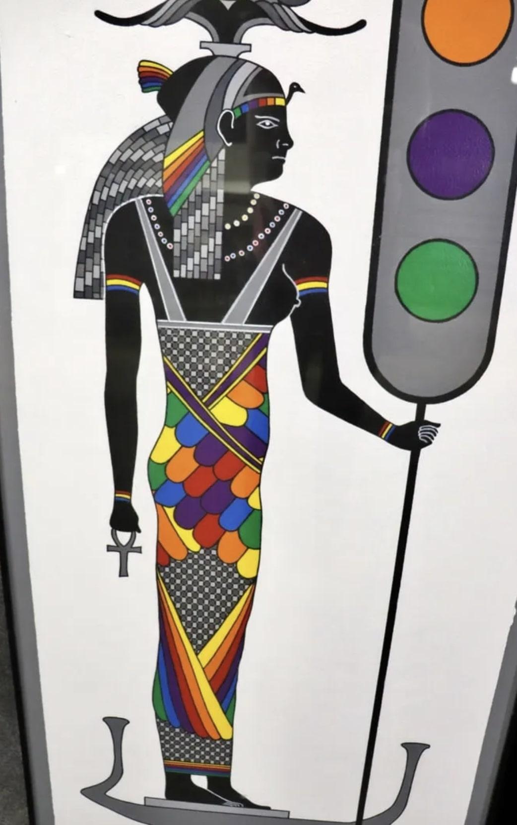 Morris Blackman „ägyptische Figuren“ im Angebot 1