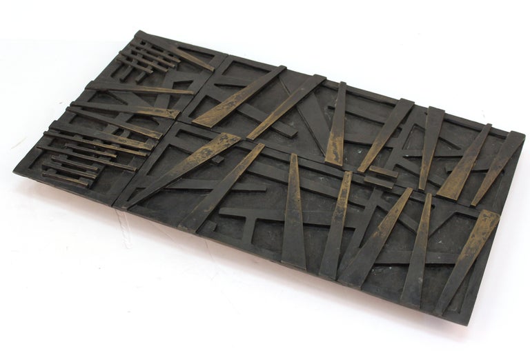Morris Brose Modern Bronze Model Doors of Detroit Holocaust Memorial at