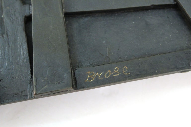 Morris Brose Modern Bronze Model Doors of Detroit Holocaust Memorial at