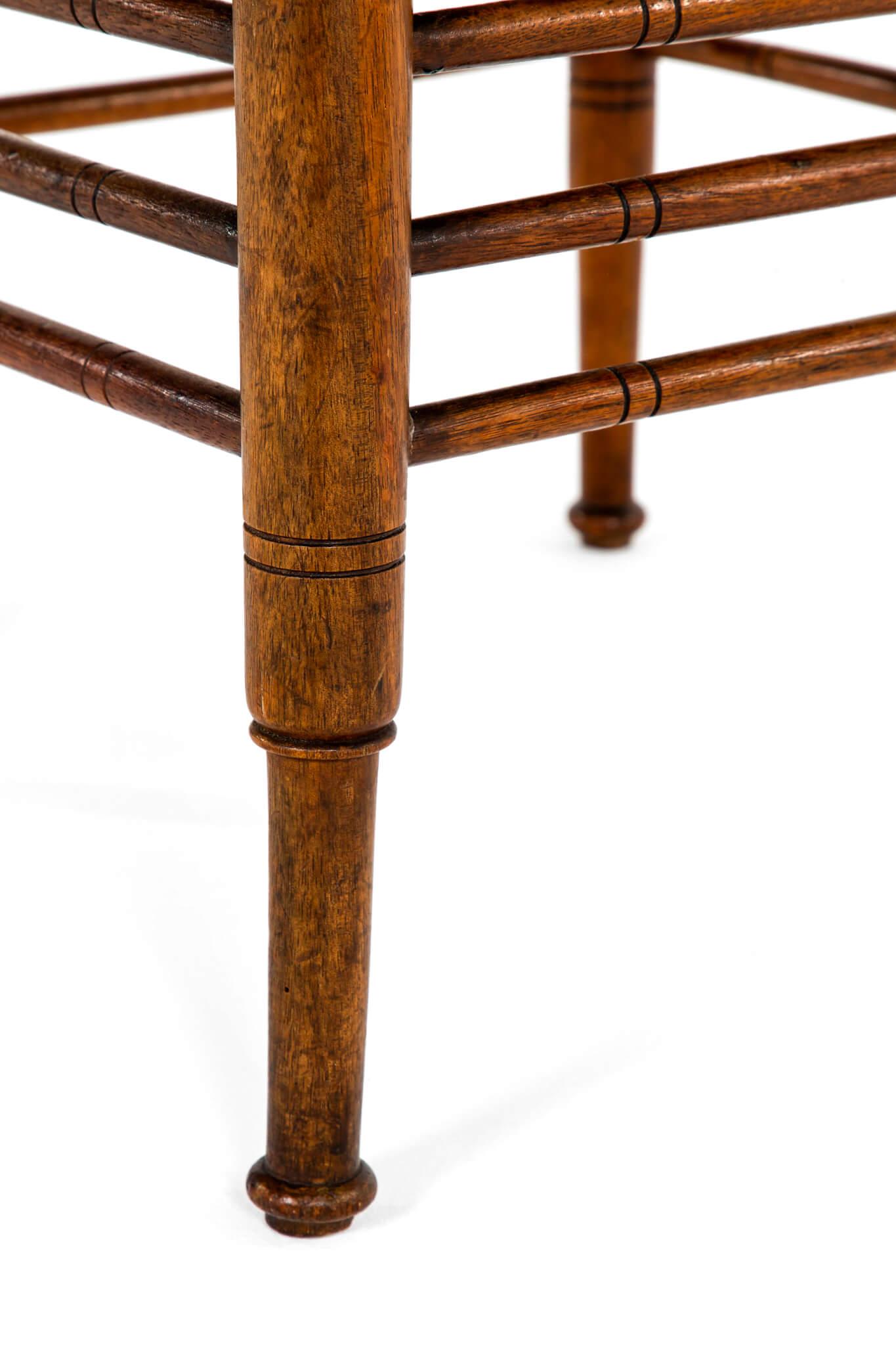 Morris & Co. 19th Century Sussex Corner Chair 8