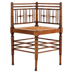 Morris & Co. 19th Century Sussex Corner Chair