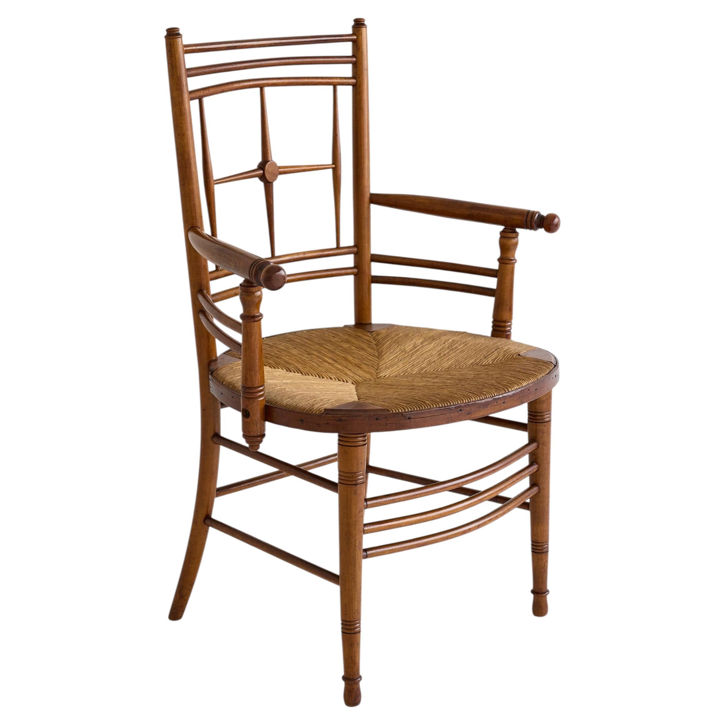 Morris & Co. Armchair from the Sussex Line, London, 19th Century