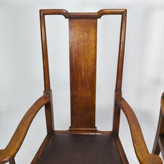 Morris & Co. Fauteuils de salle à manger en Oak Arts & Crafts, Design/One