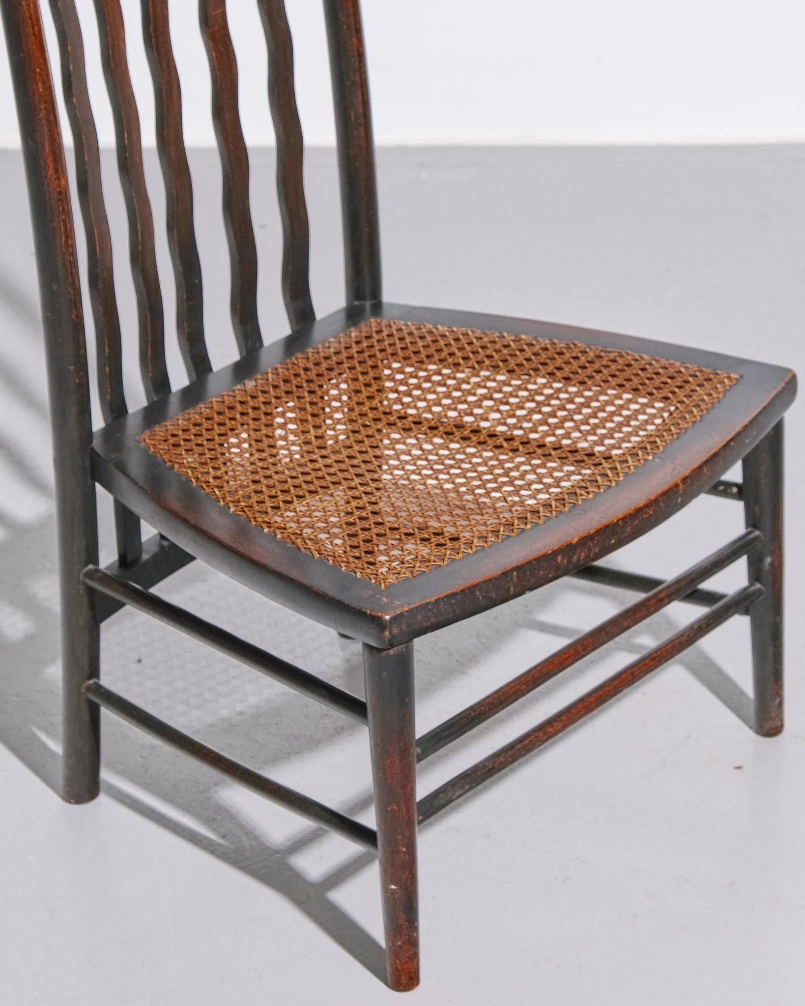 Art Deco Morris & Co Lathback Chair for Liberty London
