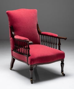 Morris & Co Saville Armchair in 100% Mohair from Pierre Frey