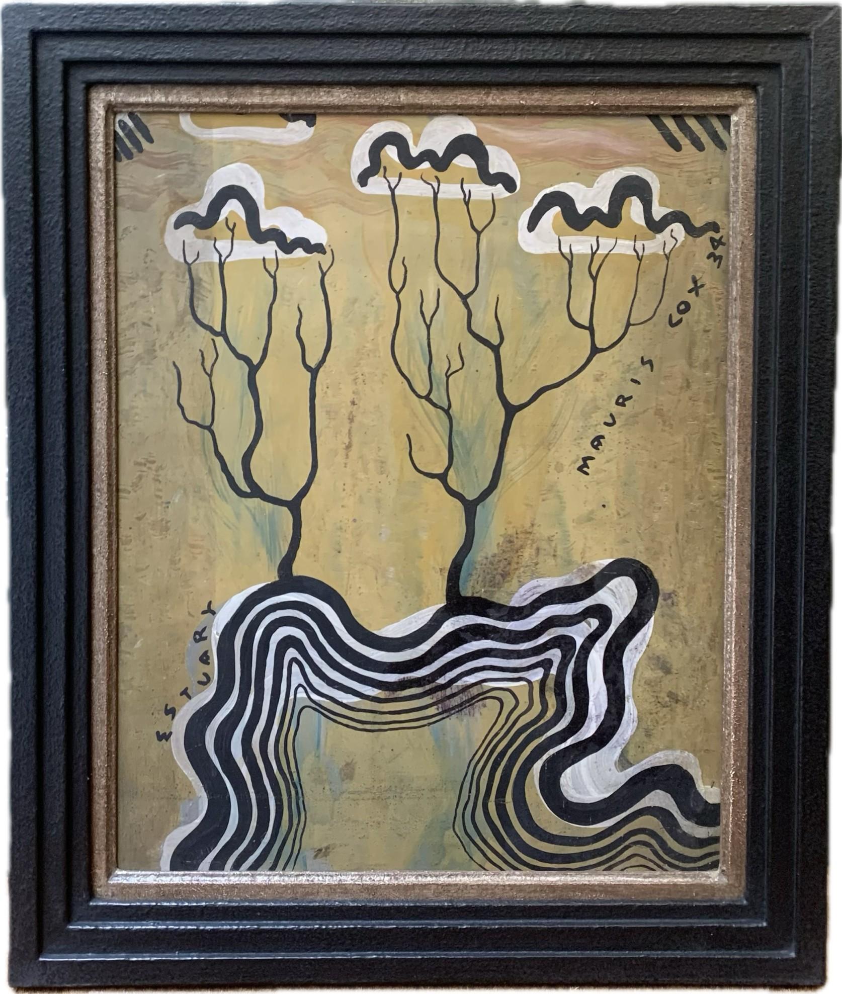 Estuario - Painting di Morris Cox