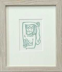 A Feminity of Nudes, Modern Lithograph Print, Circa 1979-1980, Framed