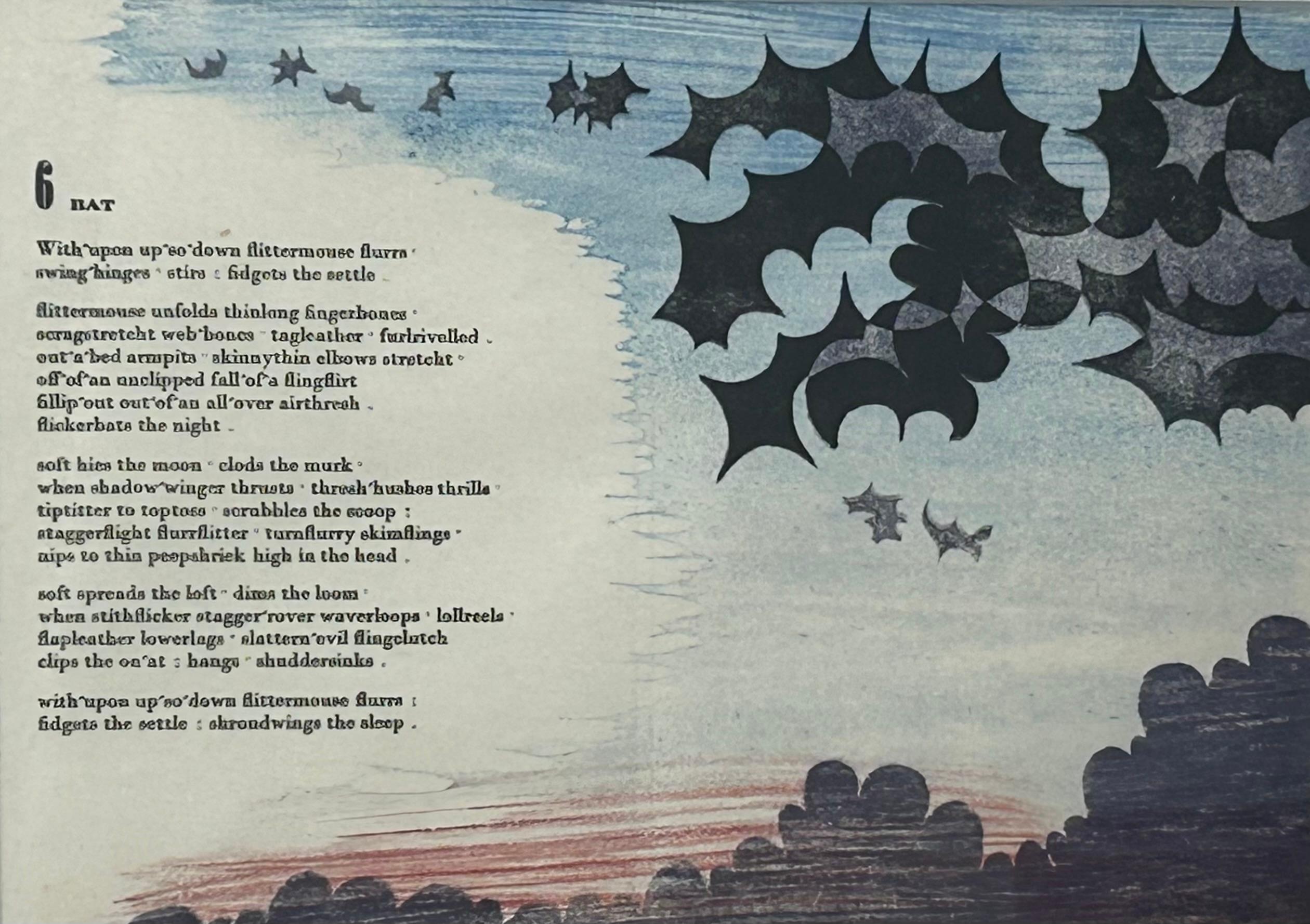 Morris COX (1903-1998)
 Poesia 6 da 9 Poesie dalla Nature, 1959
 Linoleografia inchiostrata con acquerelli
 Immagine: 19,0 x 27,0 cm Cornice: 34,0 x 41,0 cm
 Provenienza: Archivio Morris COX



Morris COX (1903-1998) è stato uno scrittore, poeta,