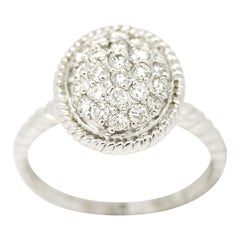 Morris
David 14 Karat White Gold 0.63 Carat Diamond Pavé Cocktail Ring Morris
David 14 Karat White Gold 0.63 Carat Diamond Pavé Cocktail Ring