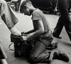 New York City - Fred Wagner - Shoeshine Boy, 14 St.