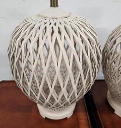 Morris Greenspan Table Lamps Pair