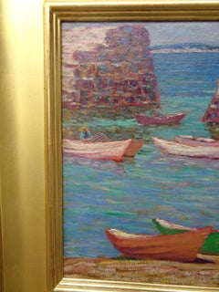 Morris Hall Pancoast Lanes Cove Gloucester Oil Painting New Jersey Rockport Art