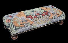 Morris Hares Long Footstool