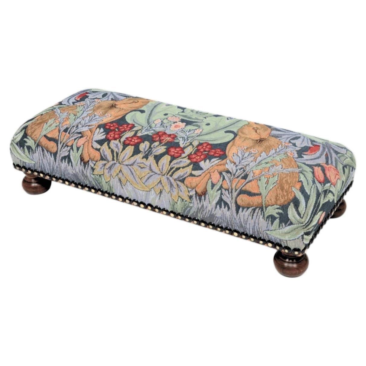 Morris Hares Long Footstool For Sale