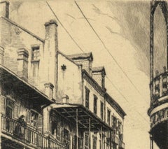 Old Rue Royale (French Quarter in New Orleans)