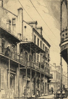 Old Rue Royale (French Quarter in New Orleans)