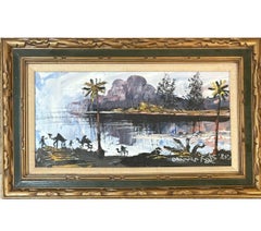 “Camels by the River”