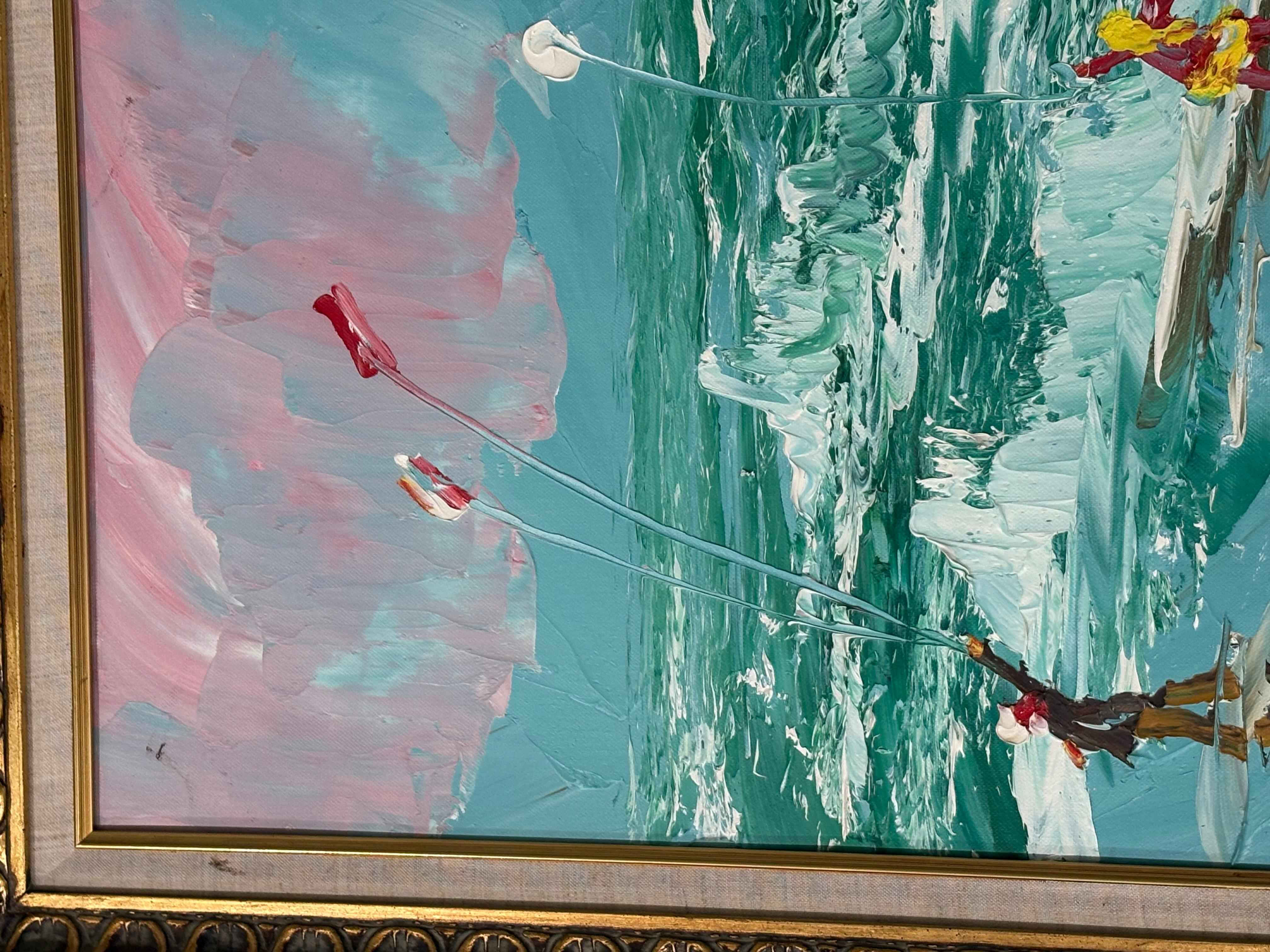 “Flying kites on the beach” For Sale 2