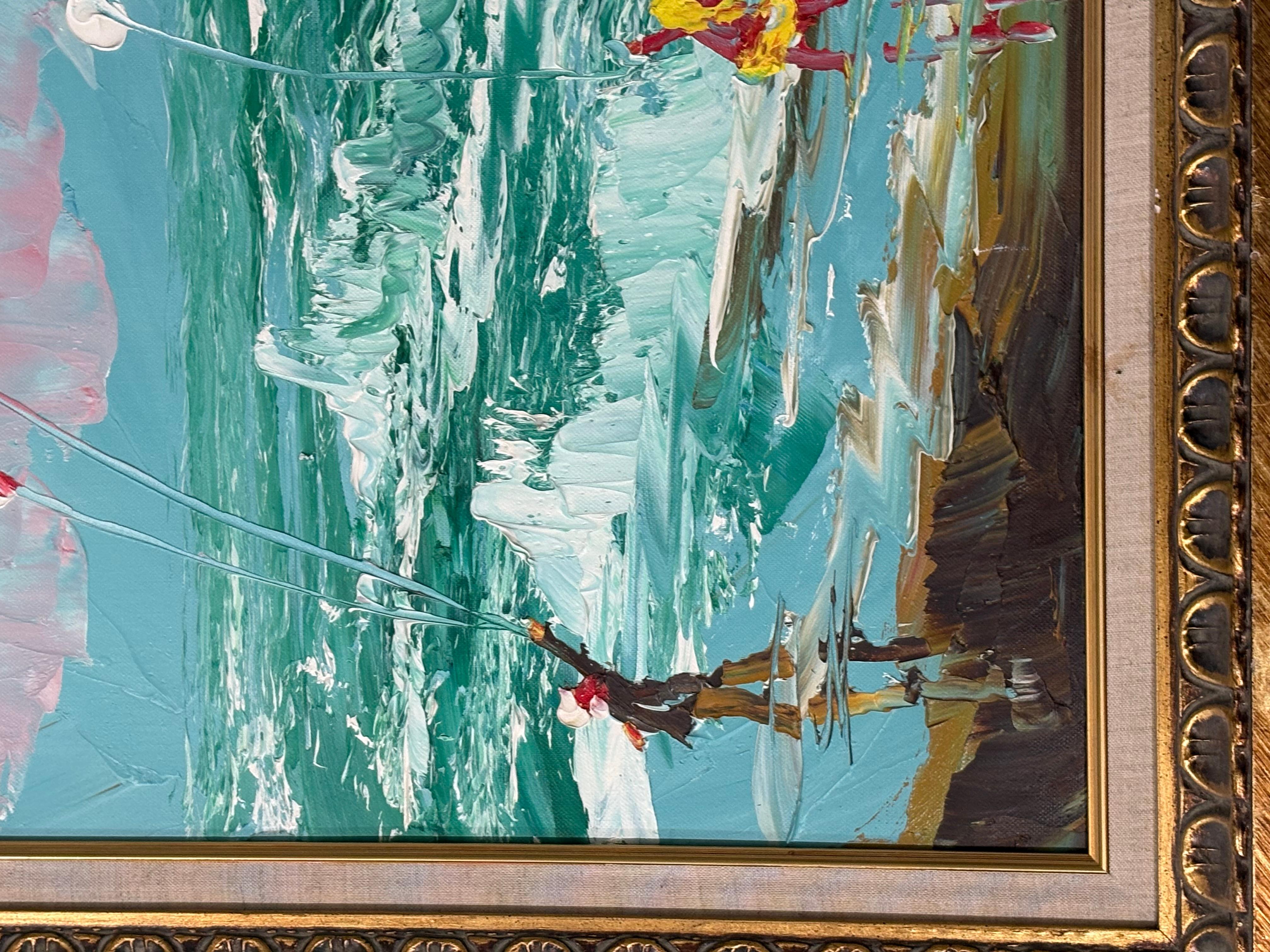 “Flying kites on the beach” For Sale 3