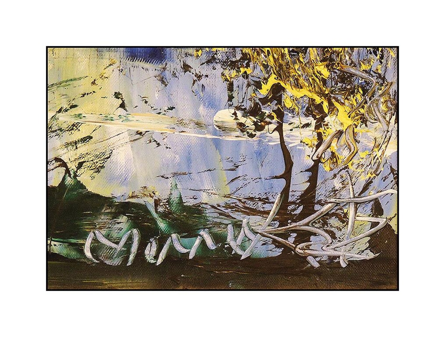 Morris Katz Morris Katz Rare Original Oil Painting On Board