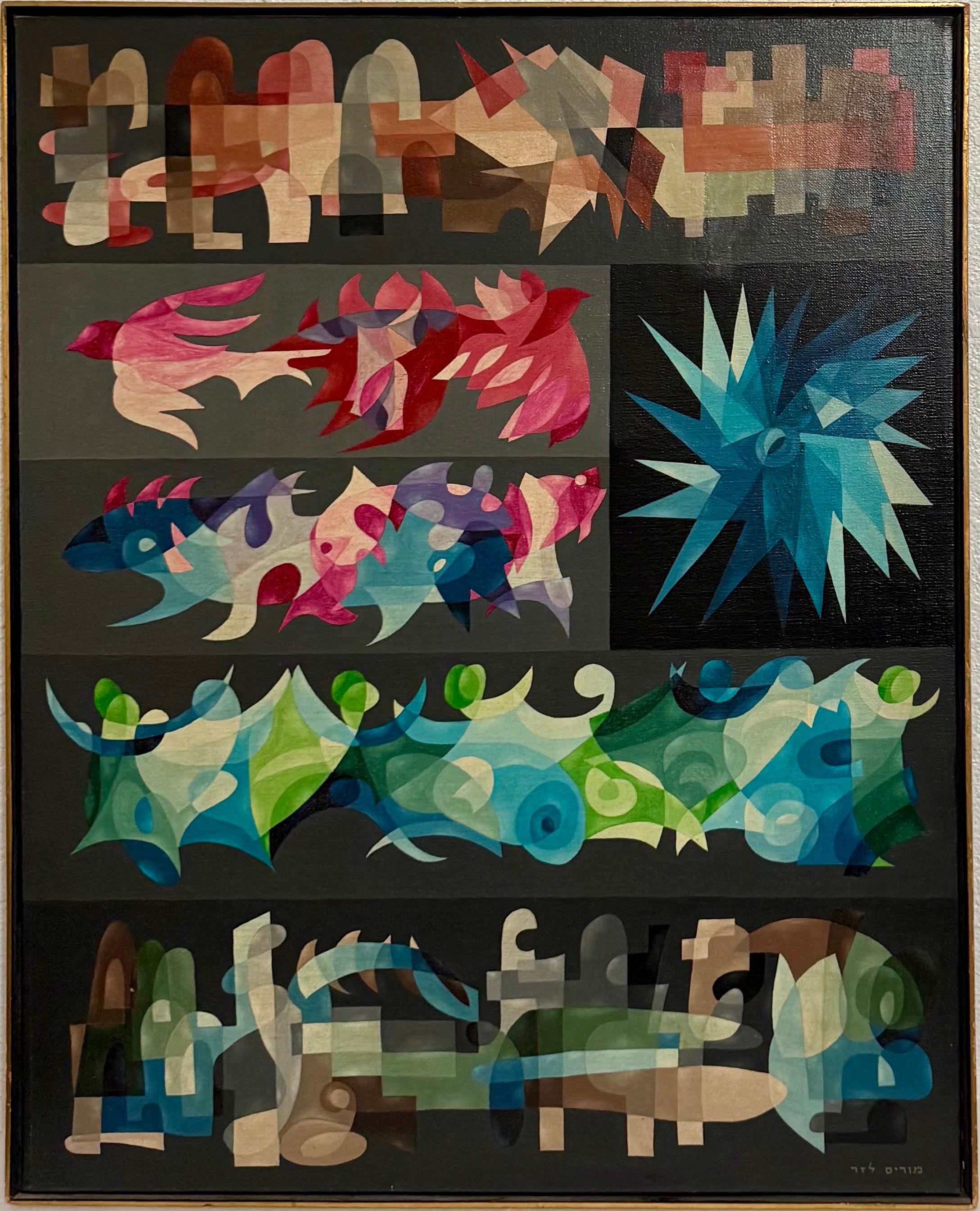 Cubista sintético Pinturas