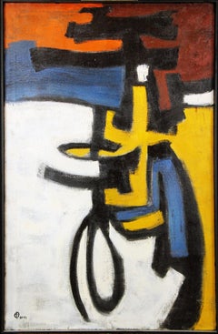 Biomorphic Abstract #1 by Philadelphia Expressionist Painter