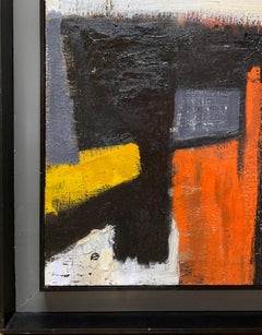 Expressionist Abstract #8, multi colored, Philadelphia artist, signed