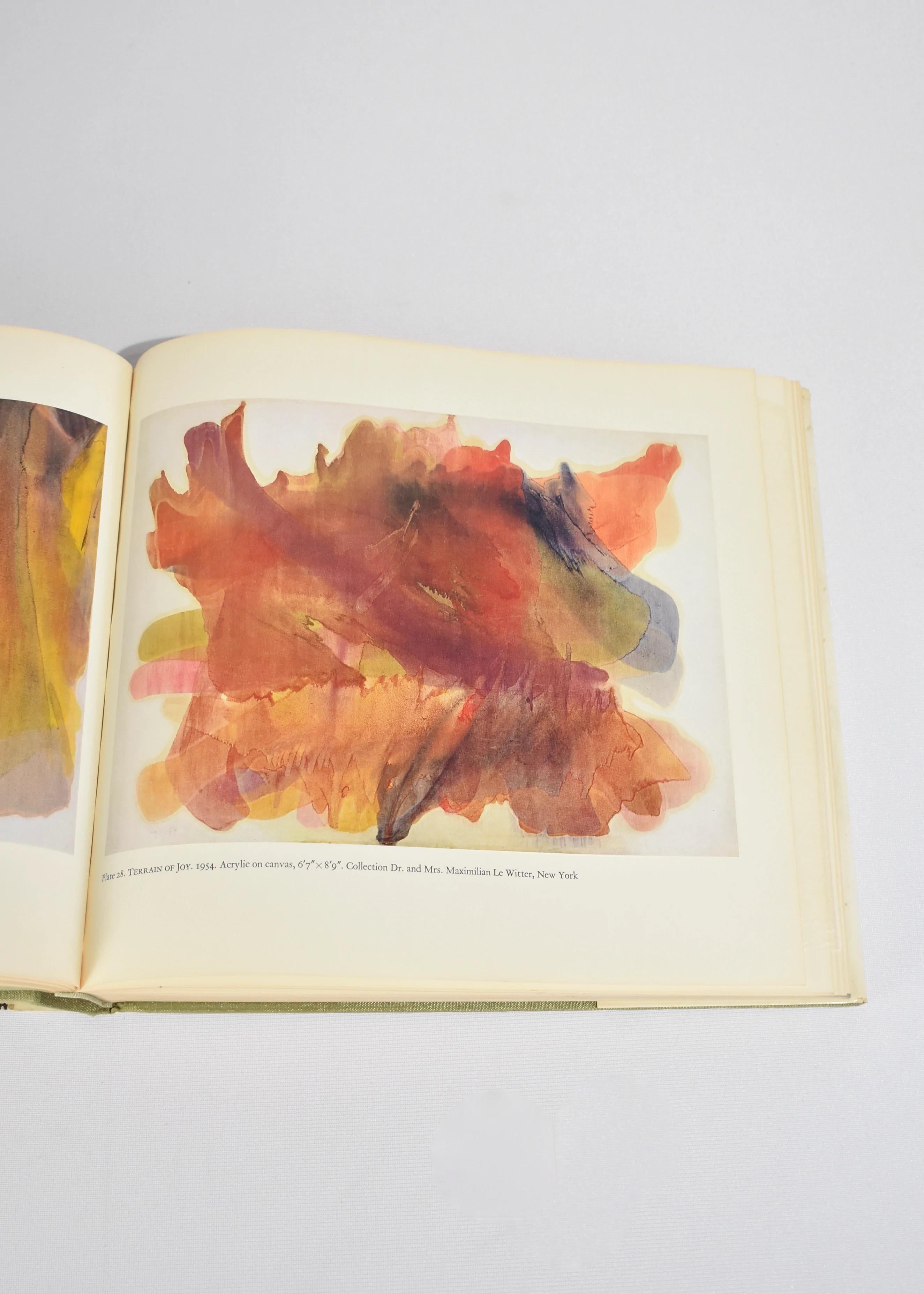 Vintage hardback coffee table book featuring the work of artist, Morris Louis. Text by Michael Fried, published in 1970. First edition, 220 pages.

