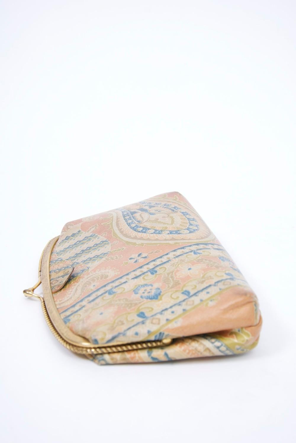 Women's Morris Moskowitz Paisley Leather Clutch