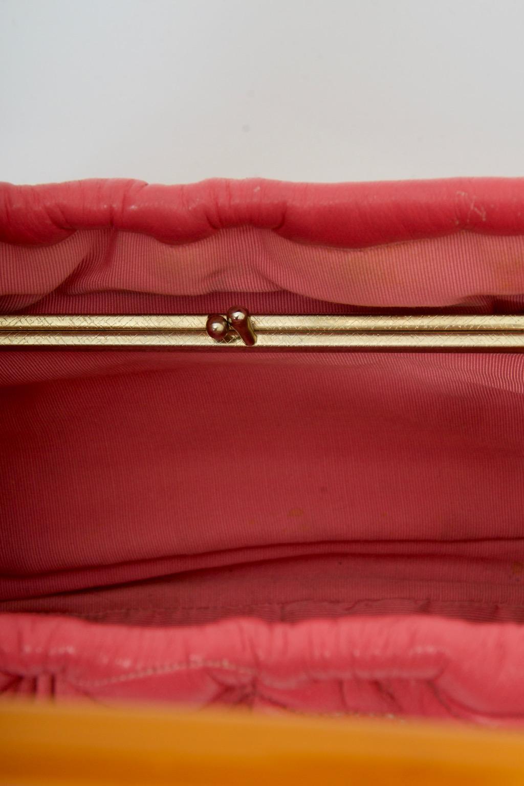 Morris Moskowitz Rose Pink 1960s Bag For Sale 1