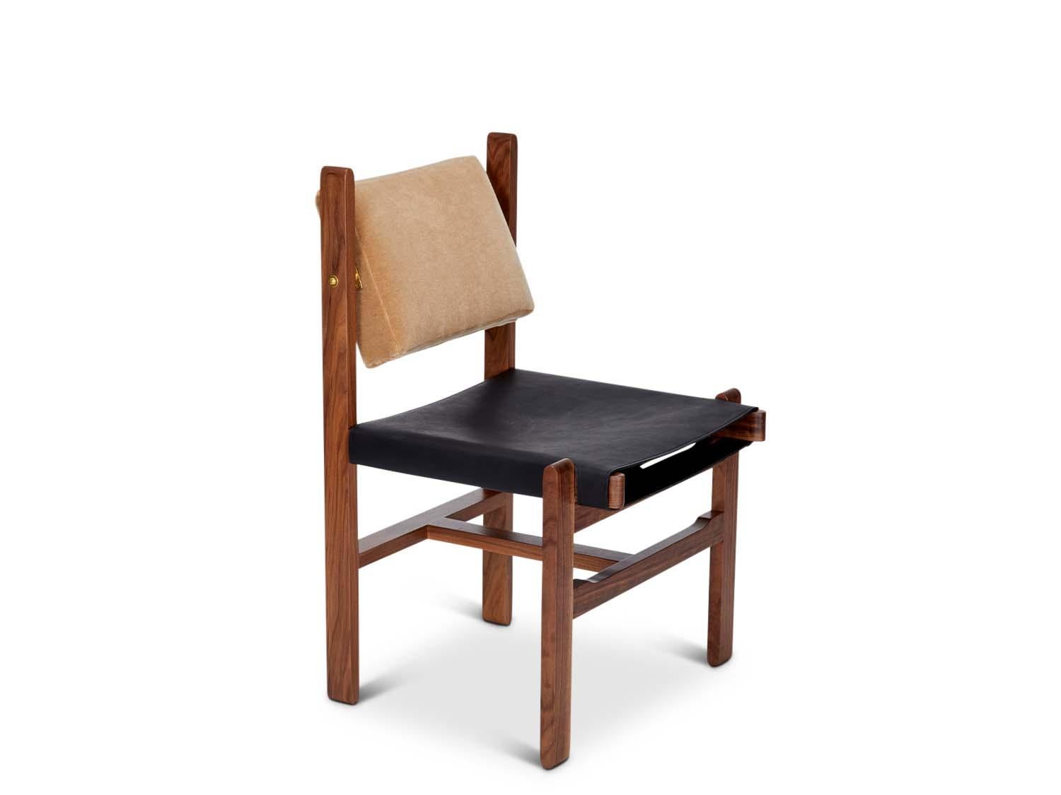 Mid-Century Modern Chaise de salle à manger Morro par Lawson-Fenning en vente