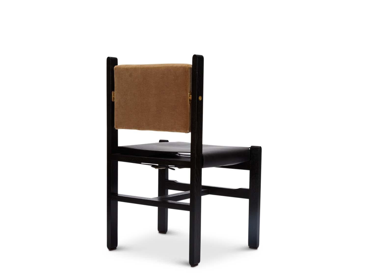 Mid-Century Modern Morro Dining Side Chair by Lawson-Fenning For Sale