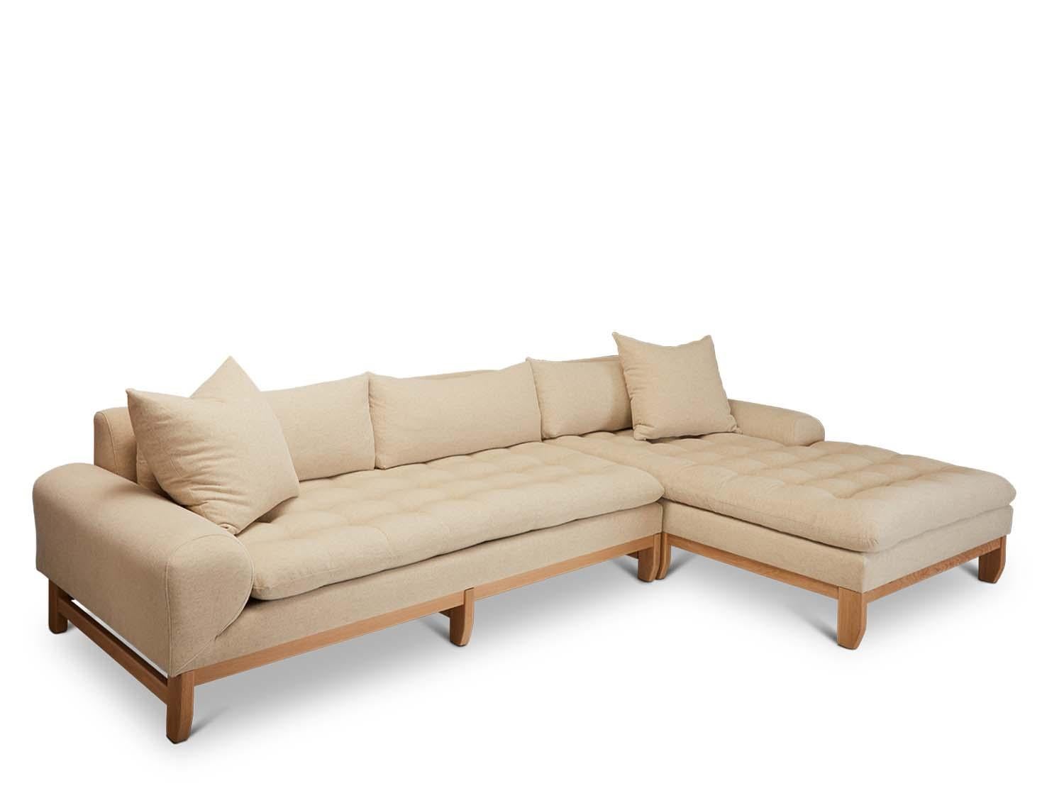 Mid-Century Modern Morro Sectional by Lawson-Fenning For Sale