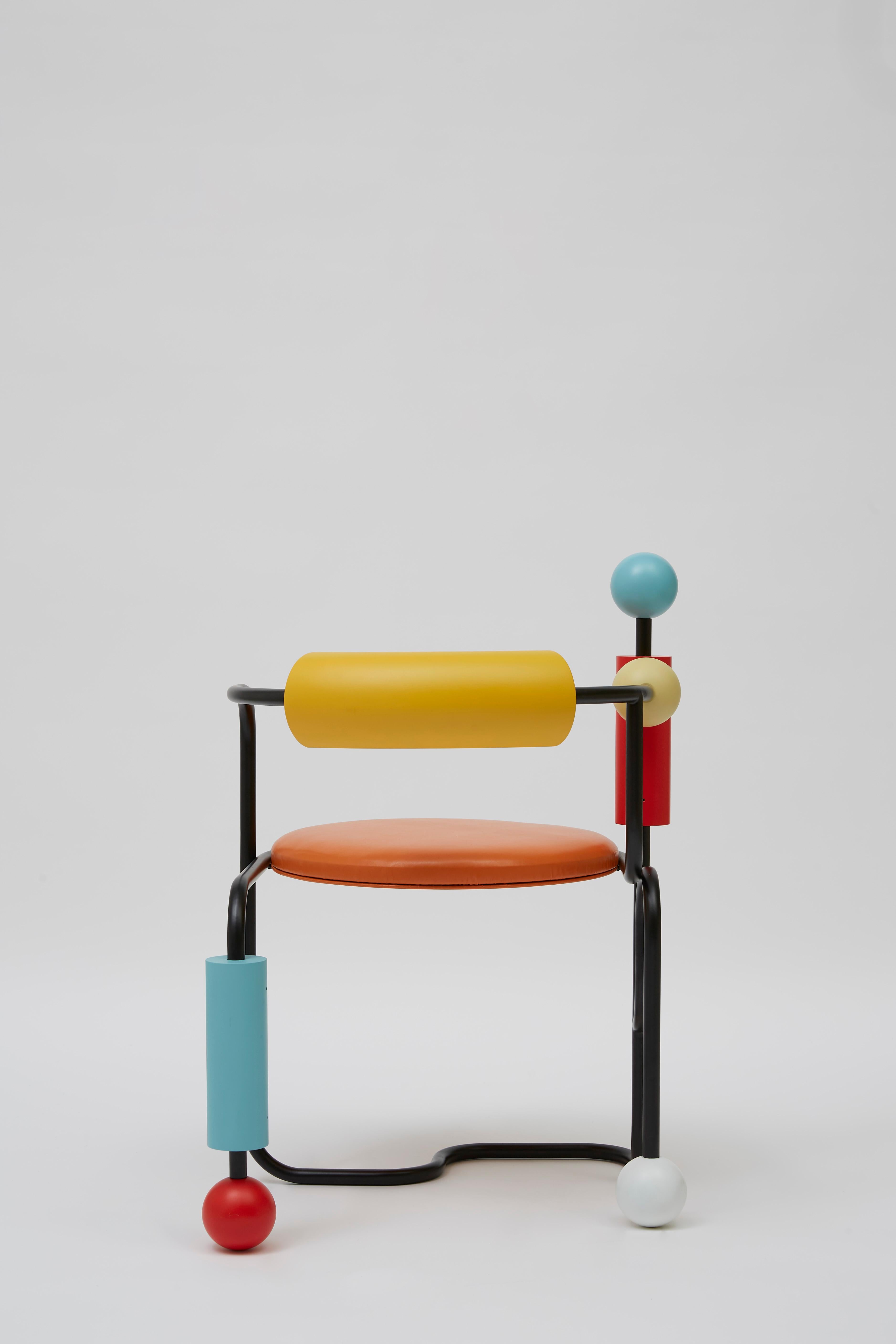Powder-Coated Morse Chair For Sale