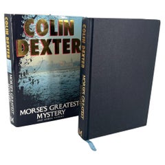 Morse's Greatest Mystery; And Other Stories by C. Dexter – FIRST ED., Inscribed
