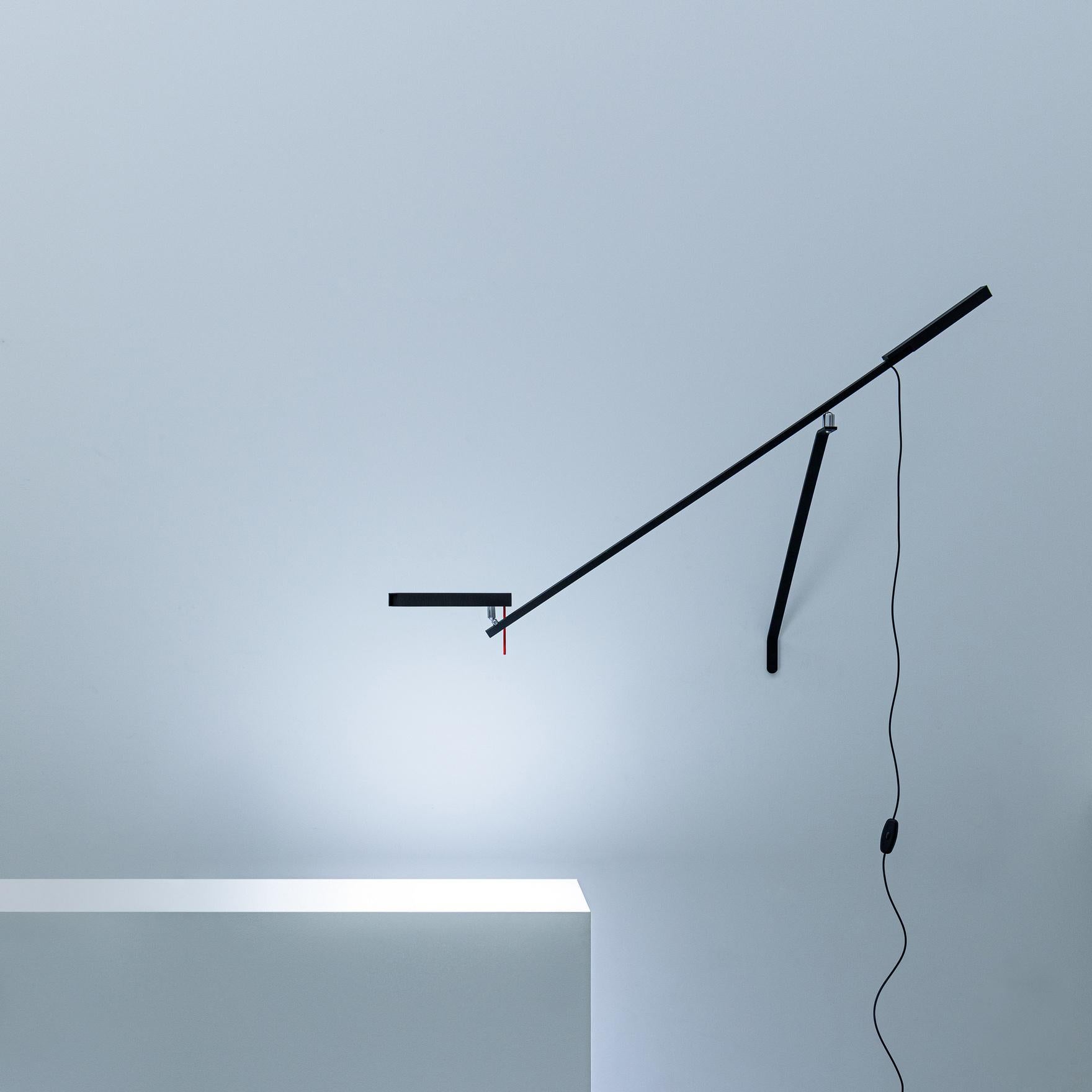 MORSETTO P wall lamp in matt black by Davide Groppi In New Condition For Sale In Brooklyn, NY