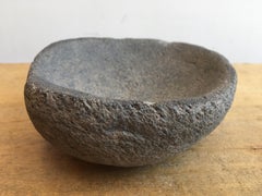 Mortar and Pestle from Mexico, Volcanic, 1950s