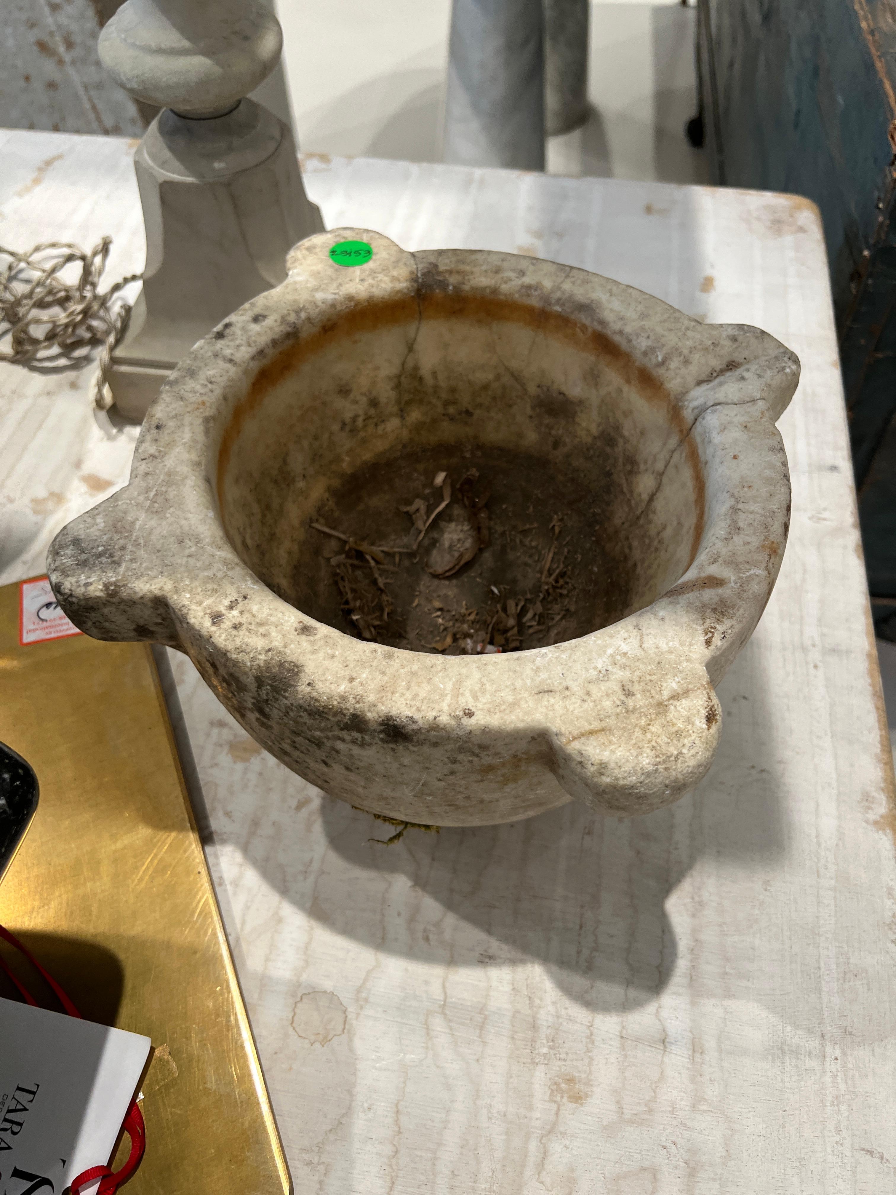 Marble Mortar Bowl