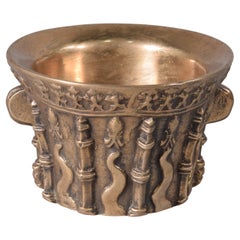 Mortière, bronze, XVIIe siècle