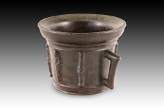 Mortar with handles. Bronze. 16th century.