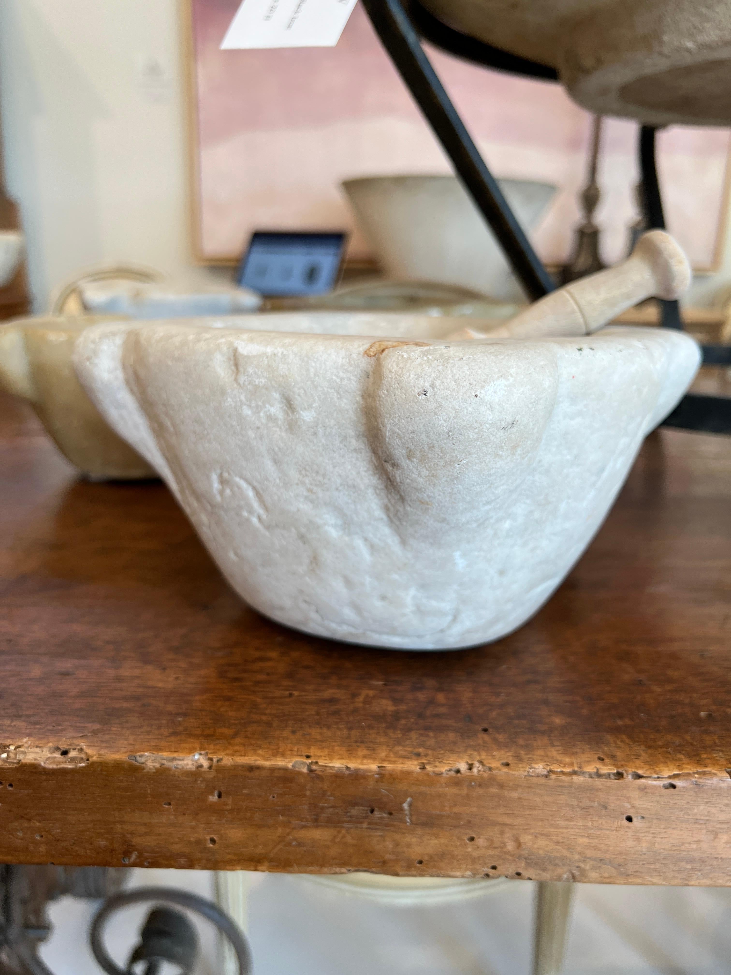 French Mortar with Pestle