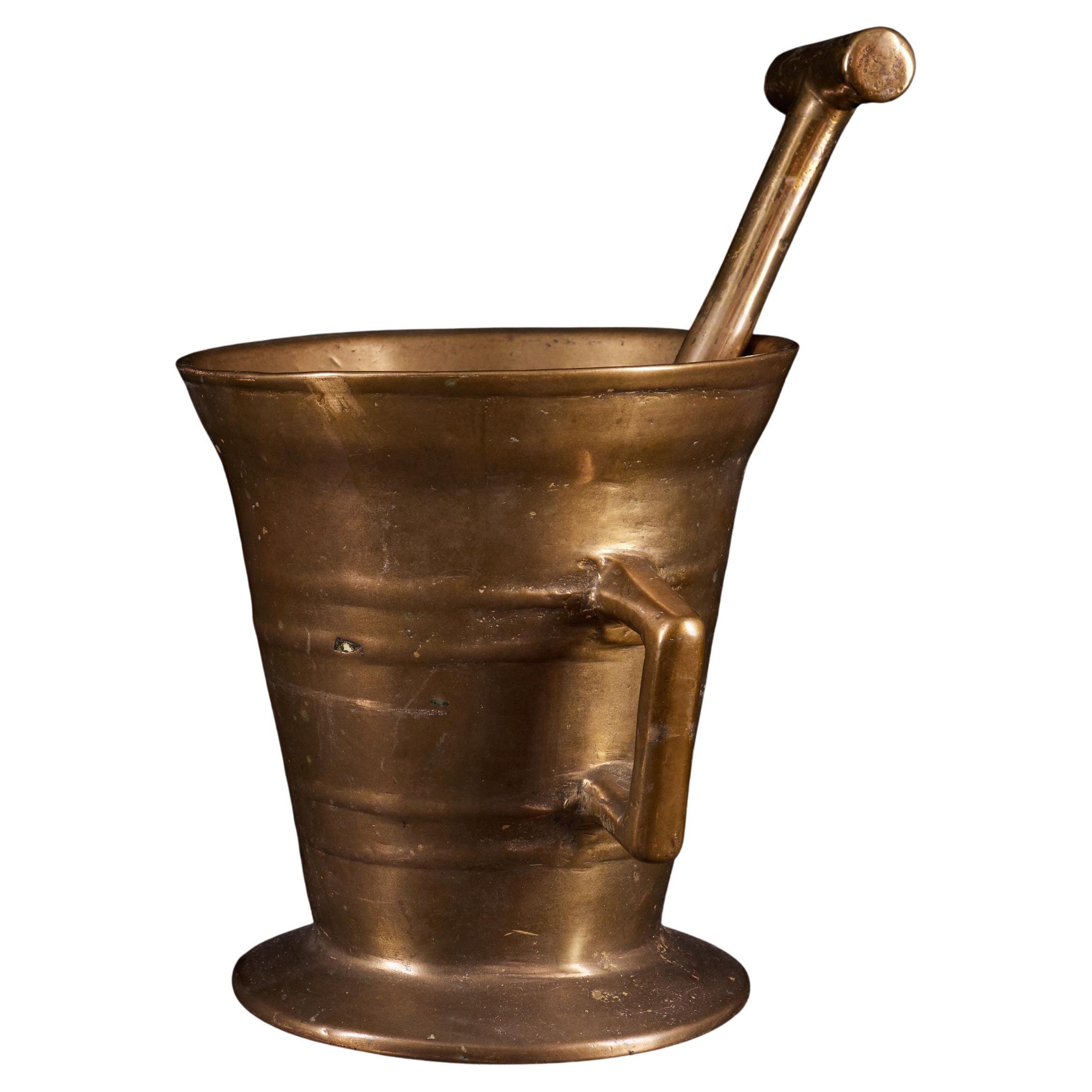 Large French Mortar and Pestle at 1stDibs