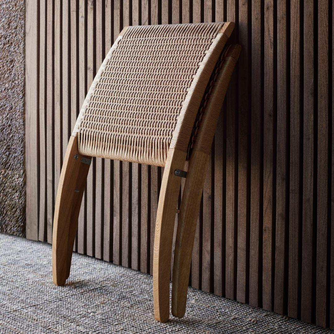 Mid-Century Modern Morten Gottler 'MG501 Cuba' Chair in Oak, Oil & Papercord for Carl Hansen & Son For Sale