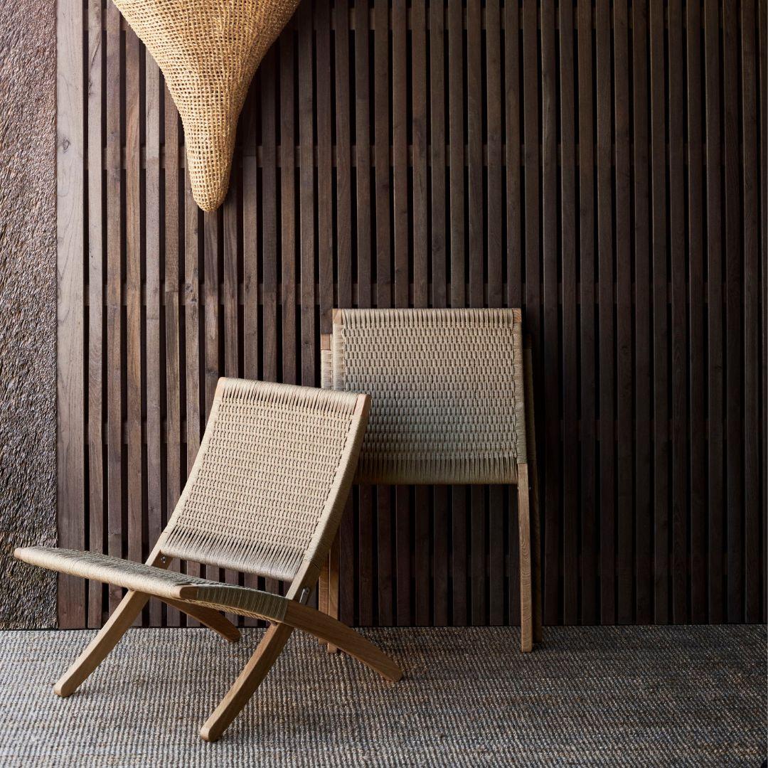 Hand-Woven Morten Gottler 'MG501 Cuba' Chair in Oak, Oil & Papercord for Carl Hansen & Son For Sale