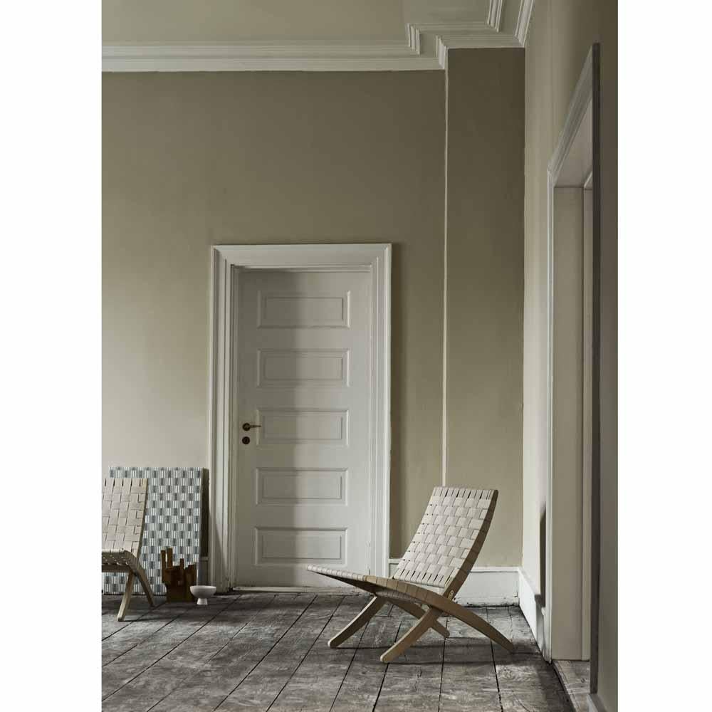 Morten Gøttler MG501 Silla Cuba Roble Negro Cinchas de algodón negro para Carl Hansen Siglo XXI y contemporáneo en venta