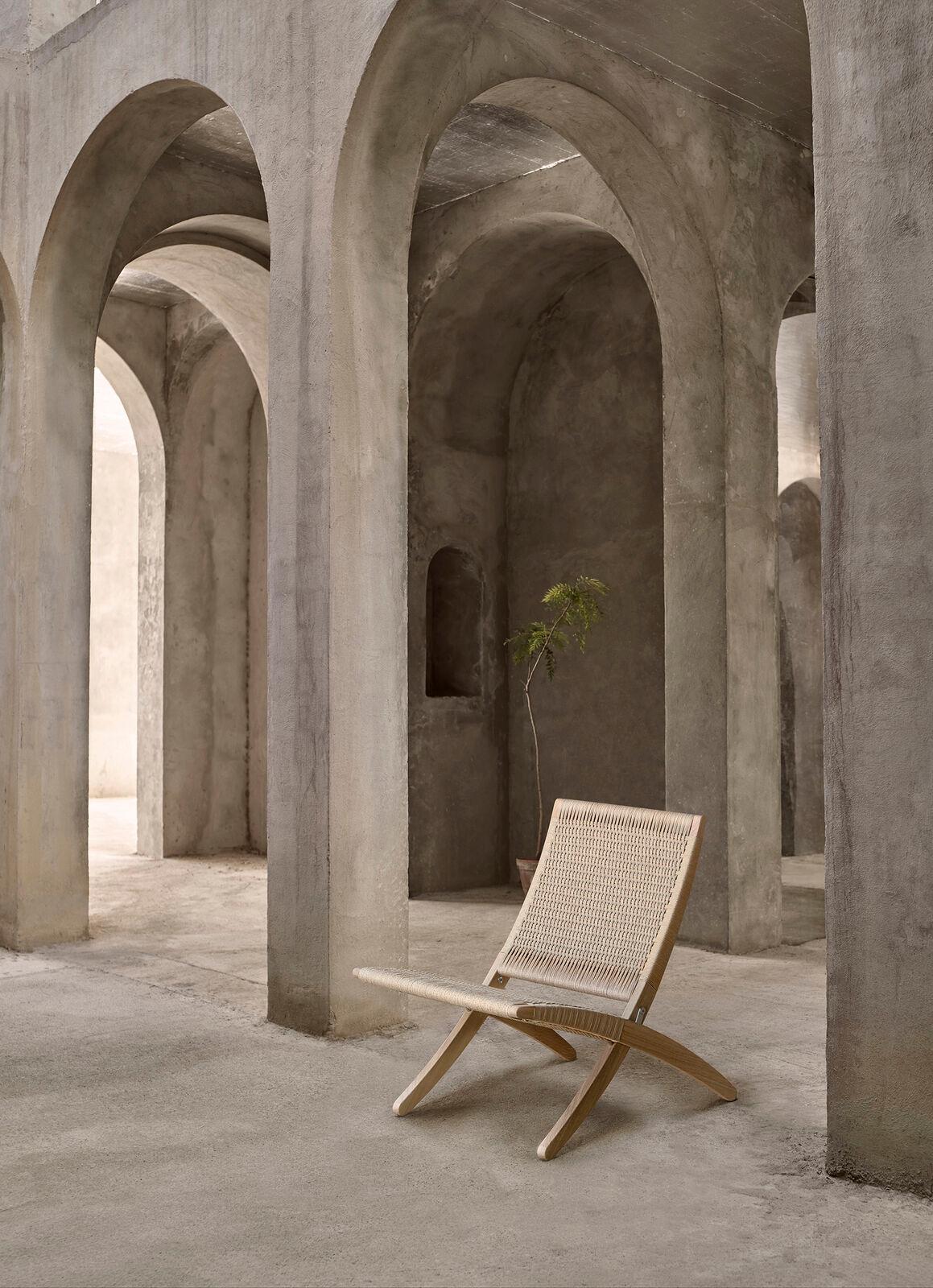 Morten Gøttler MG501 Cuba Stuhl Eiche Öl Naturpapier Corde für Carl Hansen (Dänisch) im Angebot